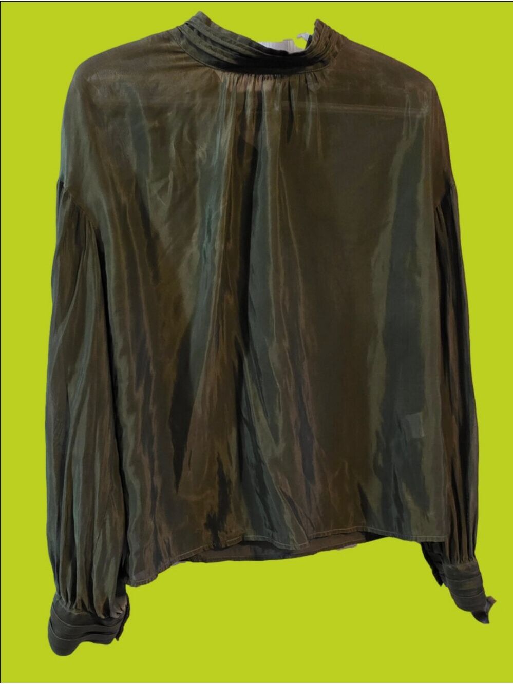 4/$97 Deal! The Korner High-Neck Long Sleeve Blouse